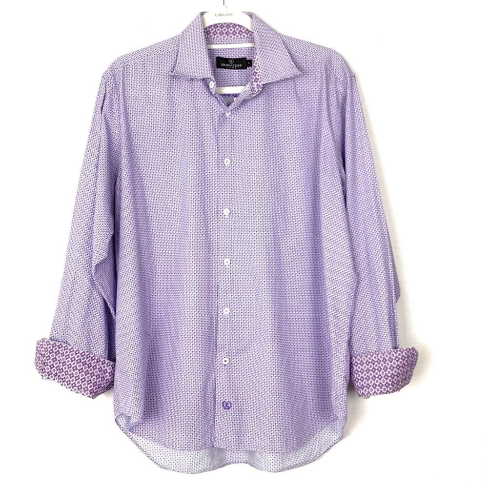 Bugatchi Uomo Button Down Shirt View 2